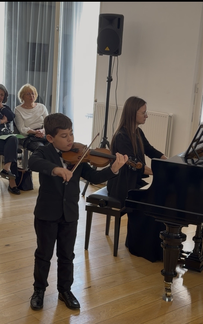 Jozef Berky a Šimon Ostrolucký účinkovali v Slovenskom inštitúte vo Viedni