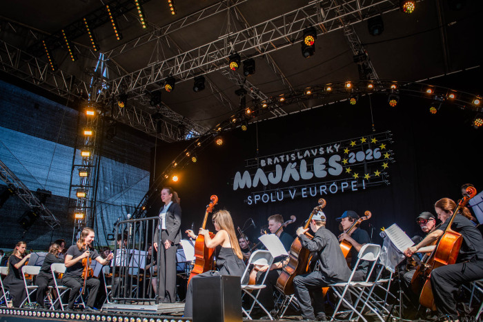 Koncert "Na vlnách umenia" odznel na Bratislavskom majálese